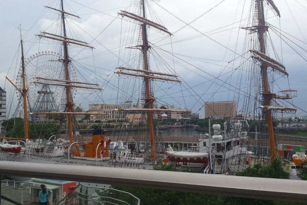 First Visit To Japan: Nippon Maru Ship