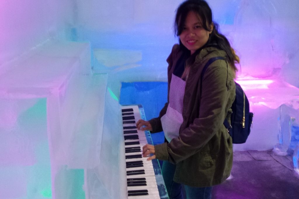 First visit to South Korea: Ice Museum