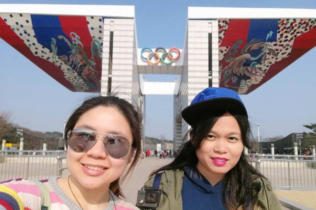 First visit to South Korea with Jaclyn