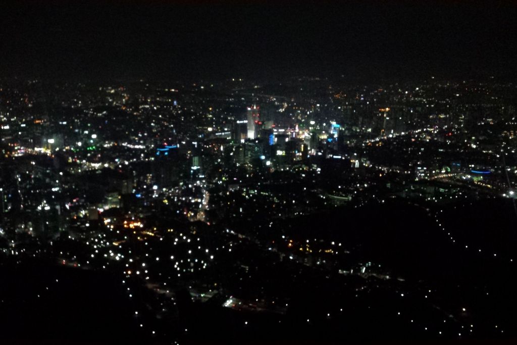 First visit to South Korea: Seoul Night View