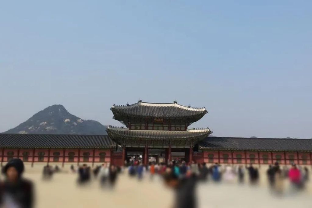 First visit to South Korea: Gyeongbokgung Palace