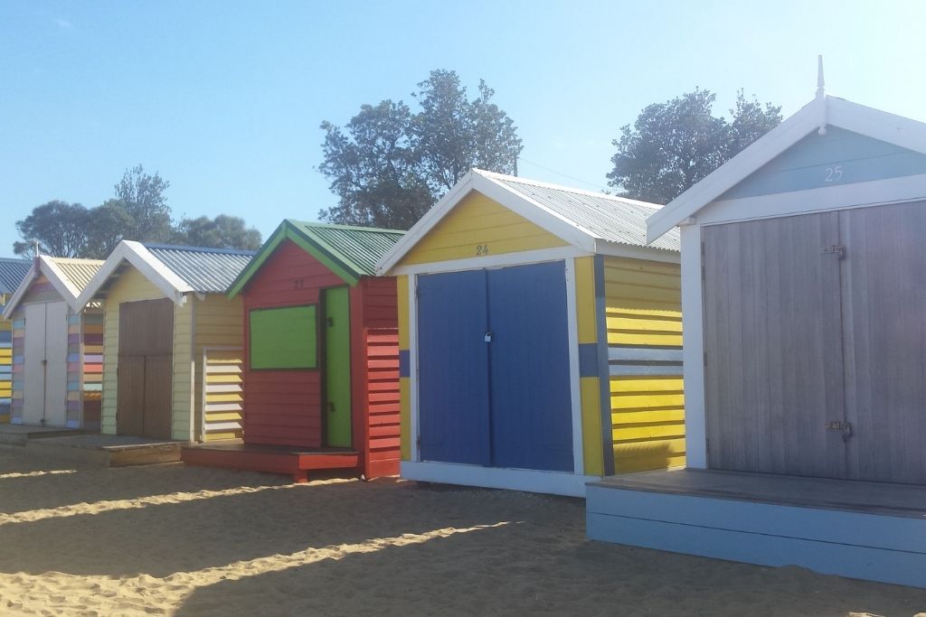 Beach Huts, Melbourne, Australia