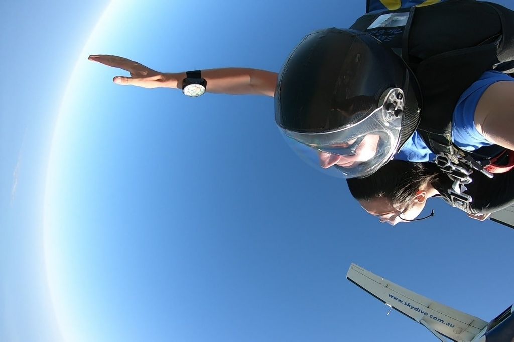 First SkyDive Perth Experience